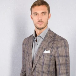 Cheap Two-Button Deconstructed Jacket Mens Jackets