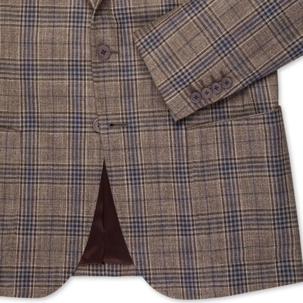 Cheap Two-Button Deconstructed Jacket Mens Jackets