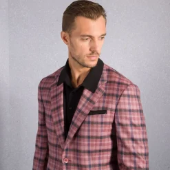 Online Two-Button Deconstructed Jacket Mens Jackets