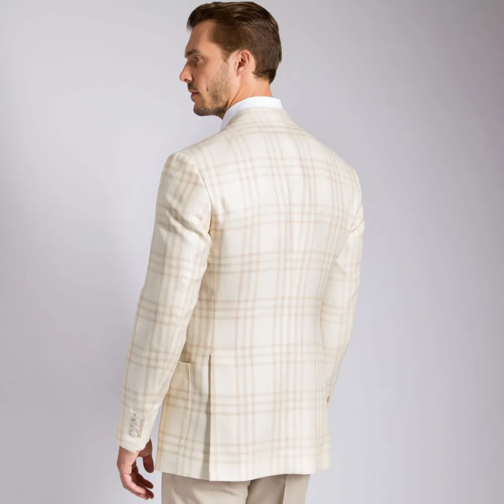 Cheap Two-Button Deconstructed Jacket Mens Jackets