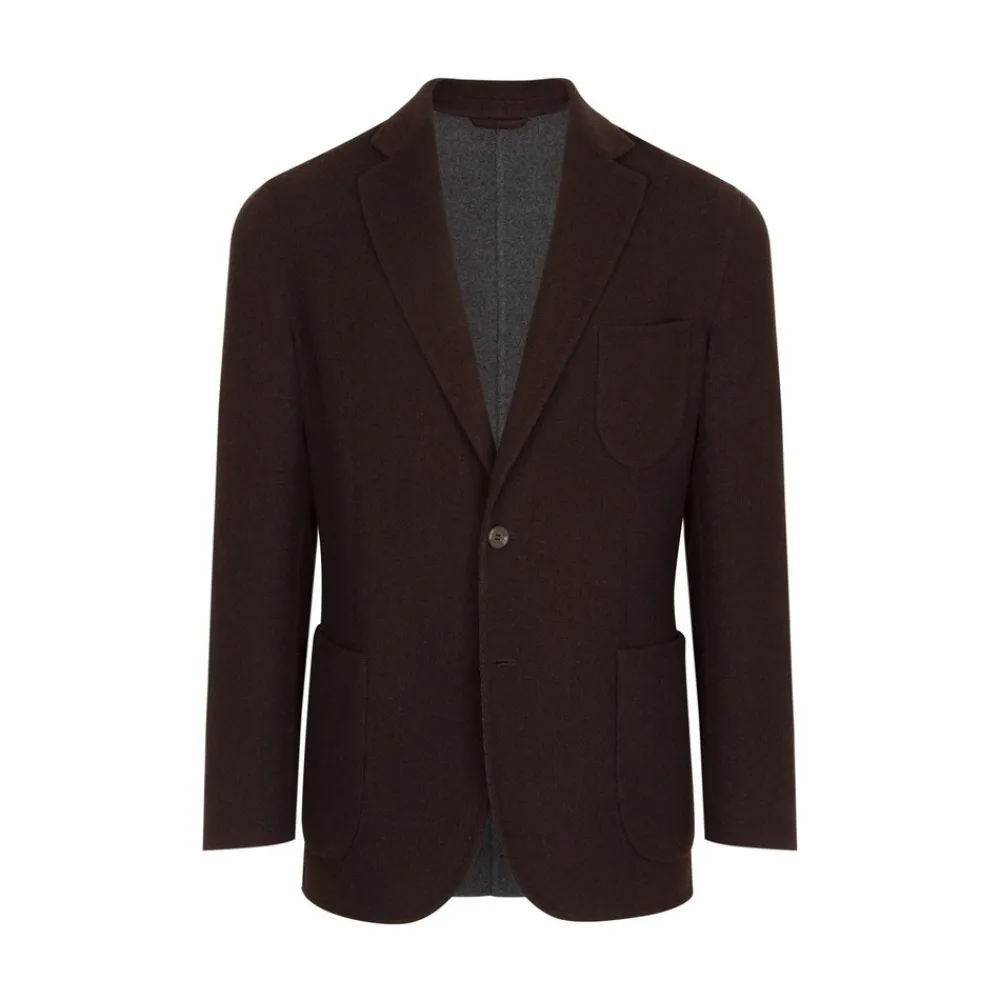 Outlet Two-Button Deconstructed Jacket Mens Jackets