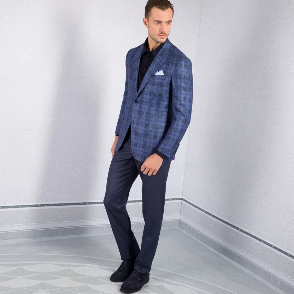 Shop Two-Button Deconstructed Jacket Mens Jackets