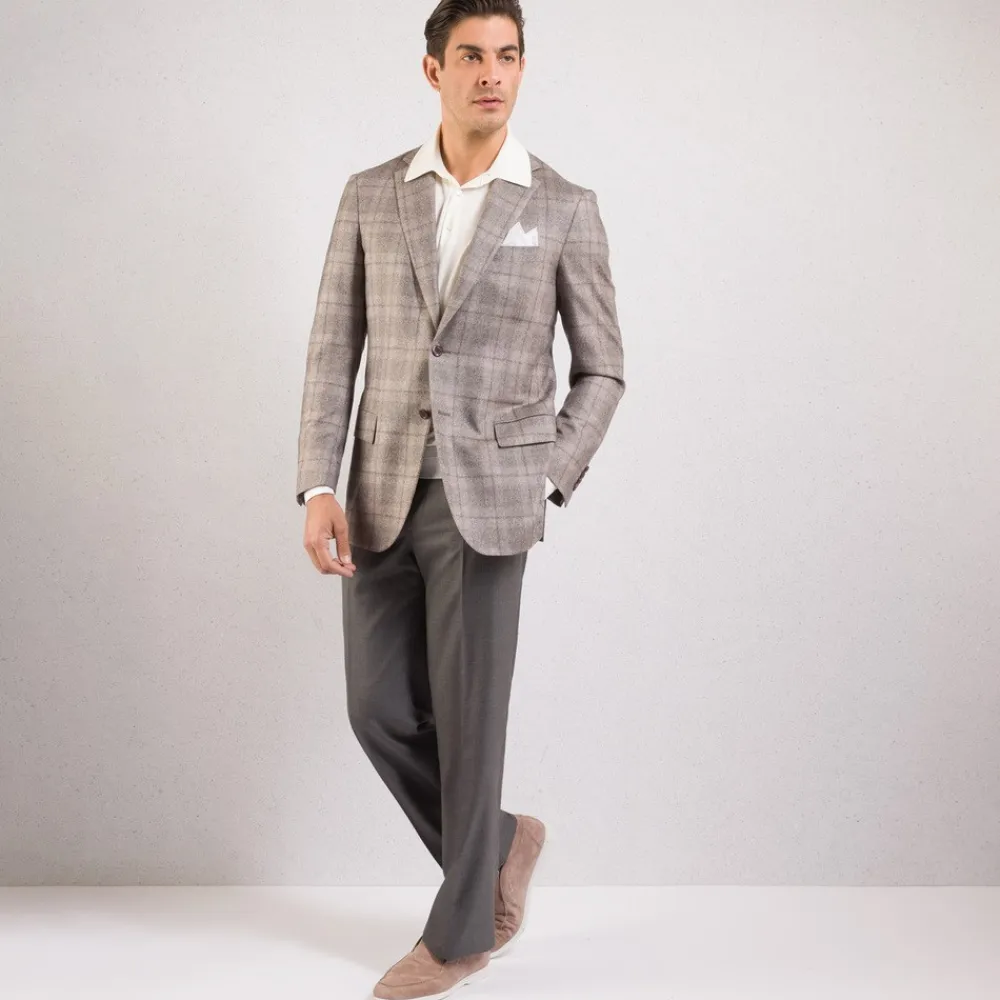 Store Two-Button Deconstructed Jacket Mens Jackets