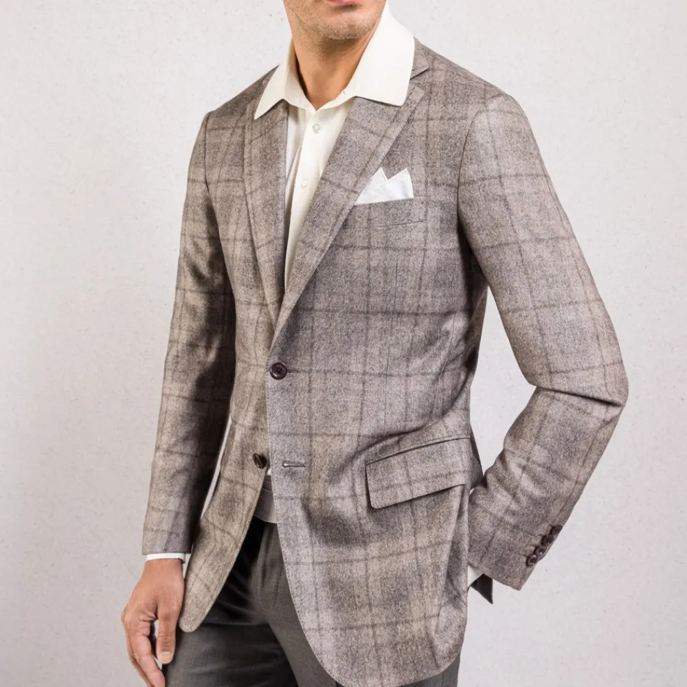 Store Two-Button Deconstructed Jacket Mens Jackets