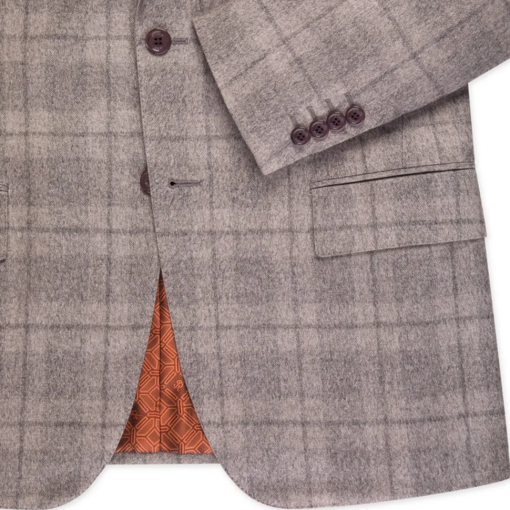 Store Two-Button Deconstructed Jacket Mens Jackets