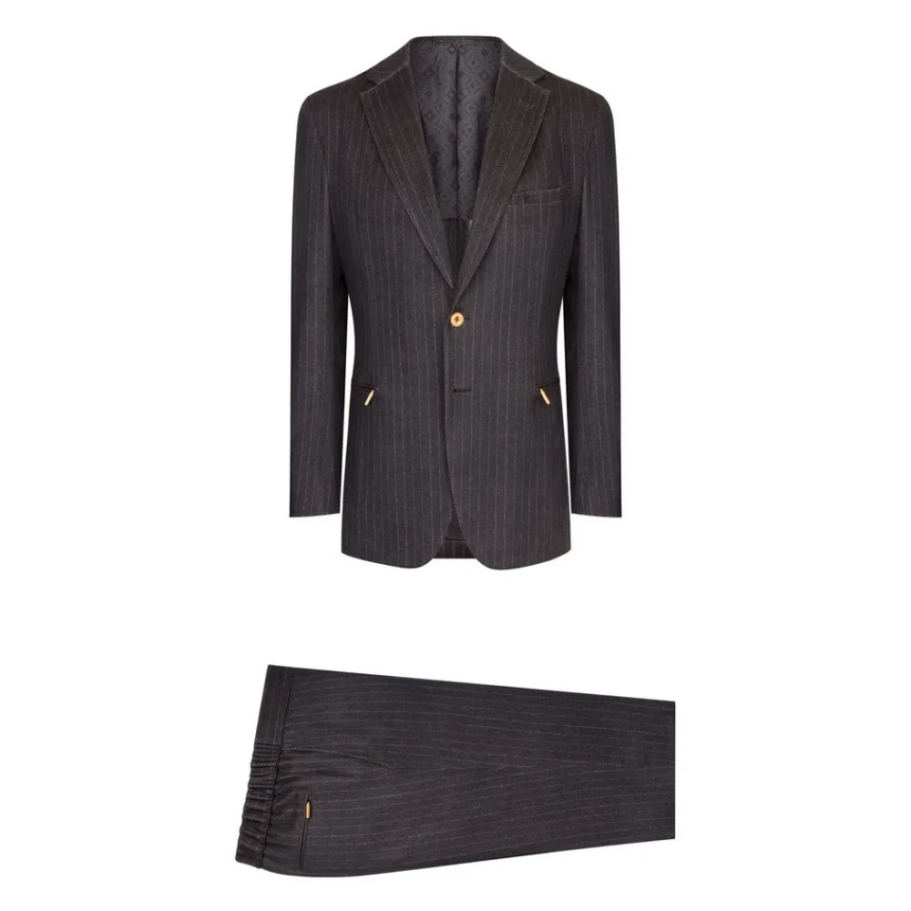 Shop Two-Button Deconstructed Suit Mens Suits