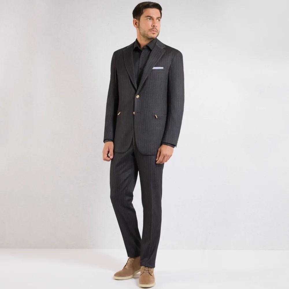 Shop Two-Button Deconstructed Suit Mens Suits