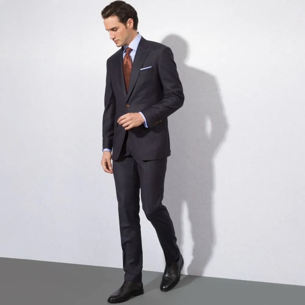 Flash Sale Two-Button Fiesole Suit Mens Suits