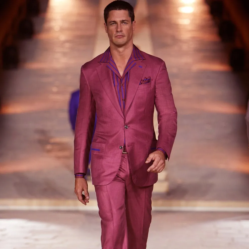 Hot Two-Button Jacket Mens Jackets