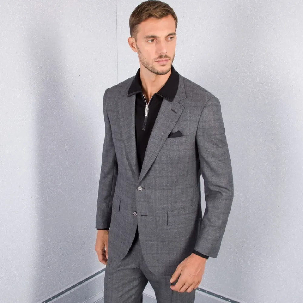 Online Two-Button Suit Mens Suits