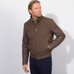 Clearance Virgin Wool And Cashmere Blouson Mens Last Sizes