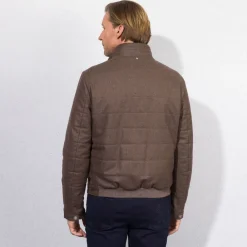 Clearance Virgin Wool And Cashmere Blouson Mens Last Sizes