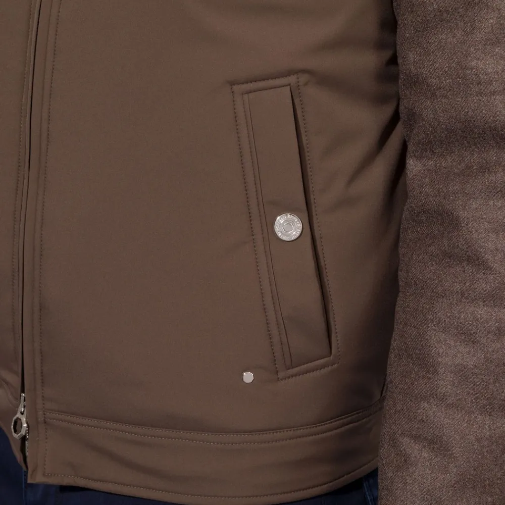 Clearance Virgin Wool And Cashmere Blouson Mens Last Sizes
