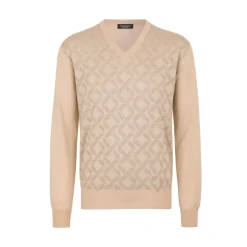 Outlet V-Neck Sweater Mens Knitwear