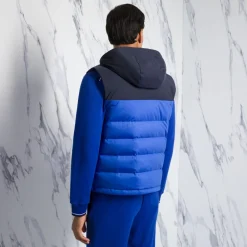 Best Sale Wool And Sea Snakeskin Hooded Gilet Mens Luxury Tech