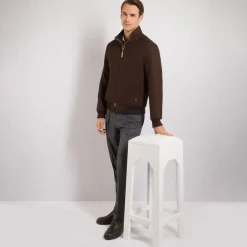 Store Wool Blouson Mens Outerwear