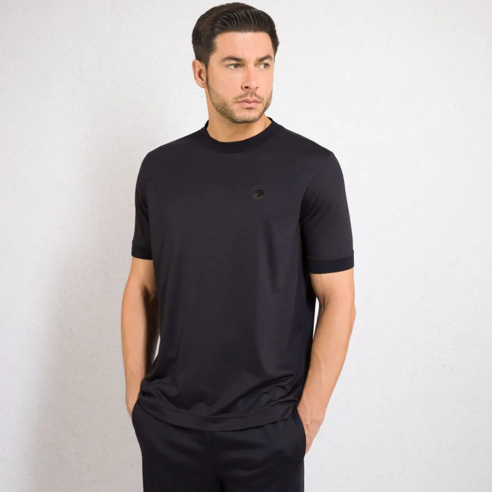 Sale Wool Crew Neck T-Shirt Mens Knitwear