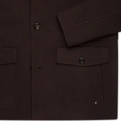 Fashion Wool Field Jacket Mens Outerwear