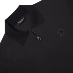 Cheap Wool Zip Polo Shirt Mens Knitwear
