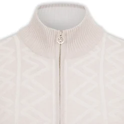 Online Zip Blouson With Jacquard Mens Last Sizes