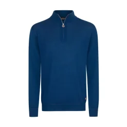 Sale Zip Mock Neck Sweater Mens Knitwear