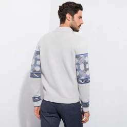 Flash Sale Zip Mockneck Sweater Mens Luxury Tech