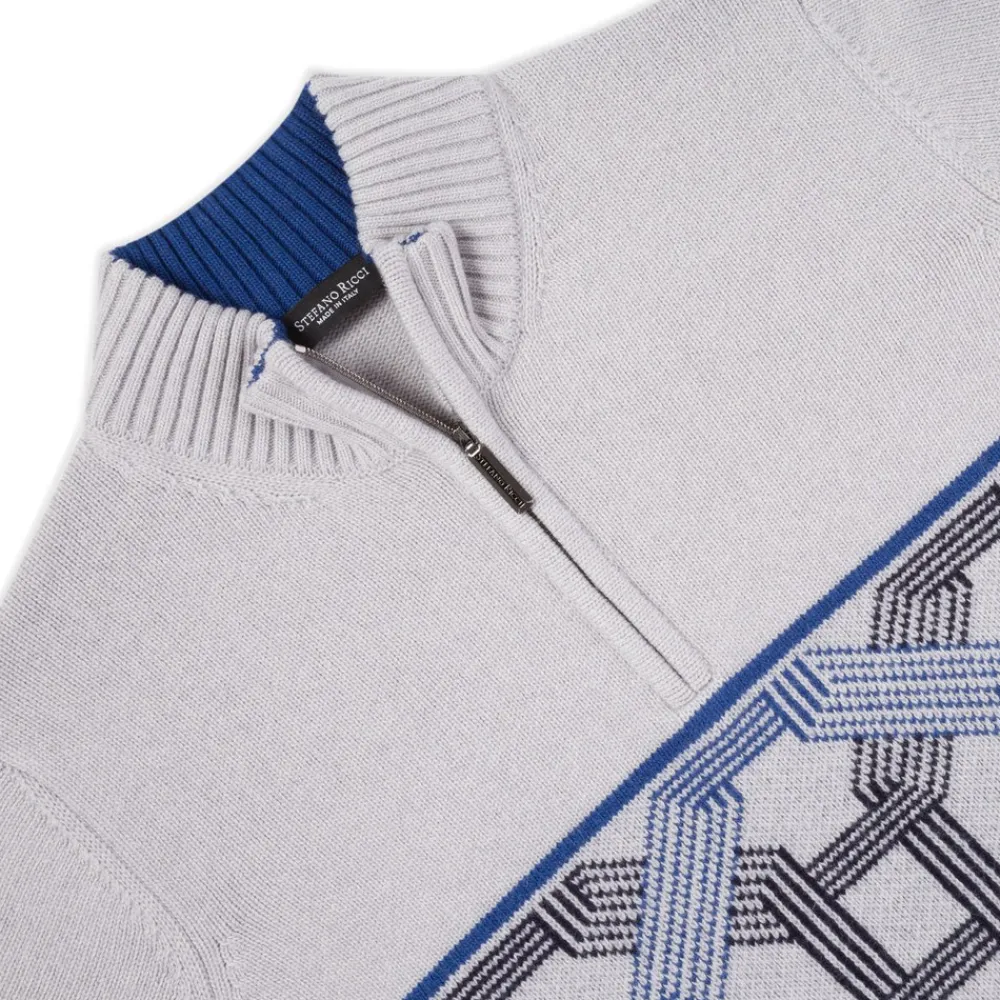 Flash Sale Zip Mockneck Sweater Mens Luxury Tech