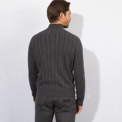 Cheap Zip Mockneck Sweater Mens Last Sizes