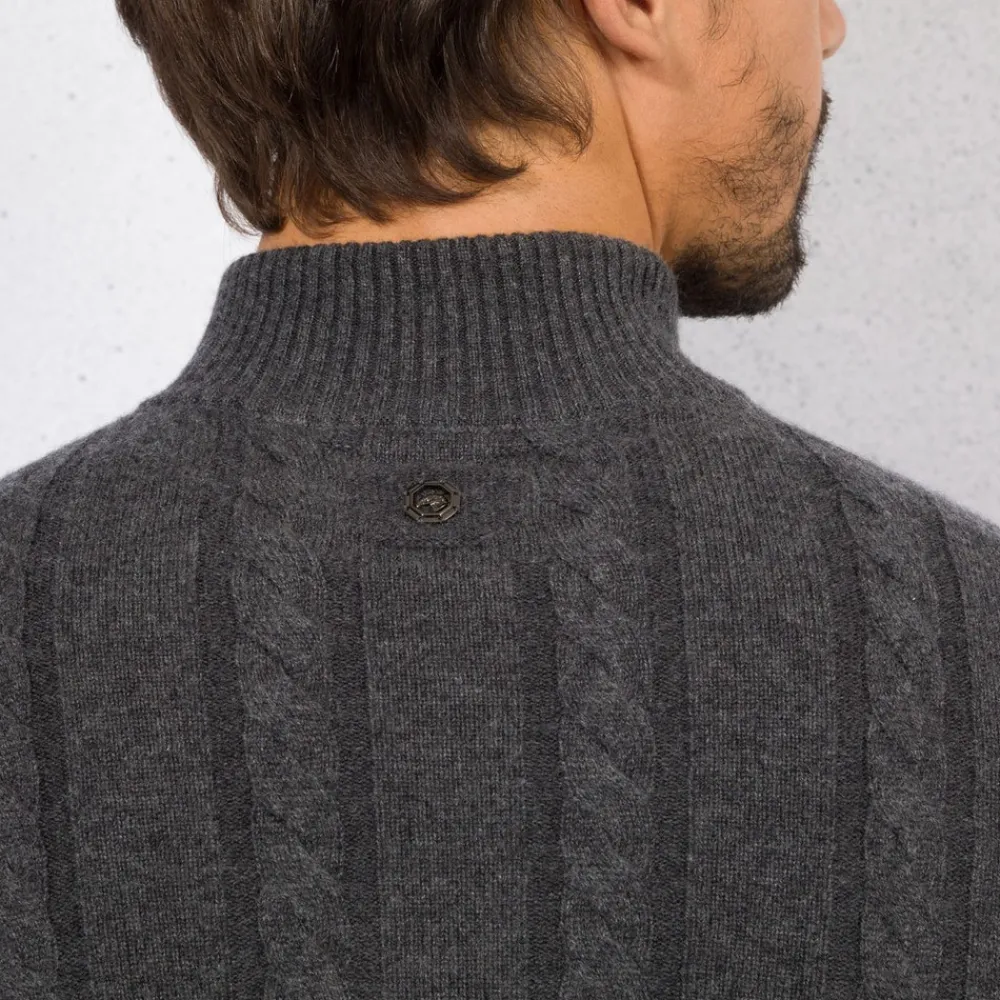 Cheap Zip Mockneck Sweater Mens Last Sizes