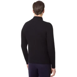 Cheap Zip Mockneck Sweater Mens Knitwear