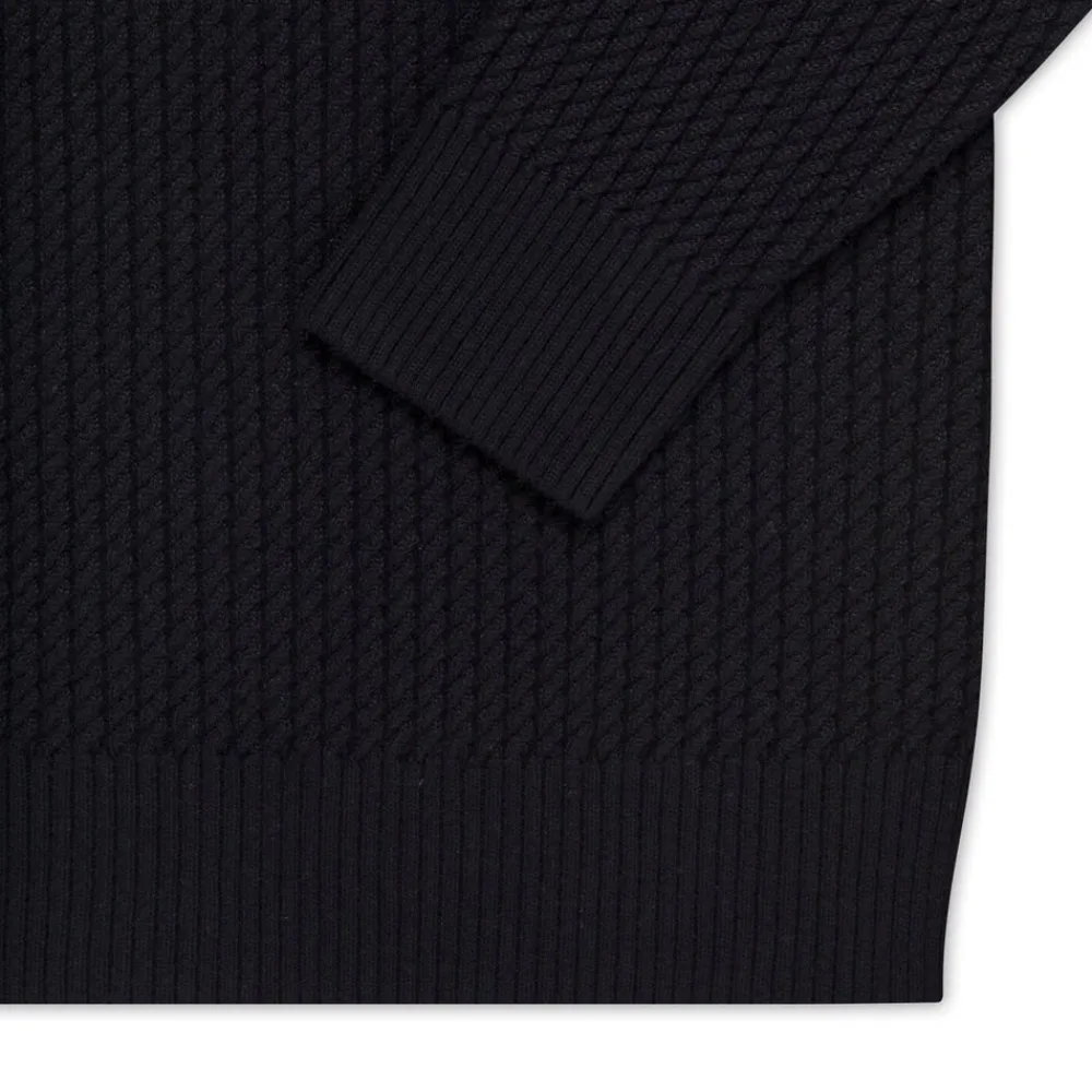 Cheap Zip Mockneck Sweater Mens Knitwear