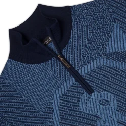 Sale Zip Mockneck Sweater Mens Luxury Tech