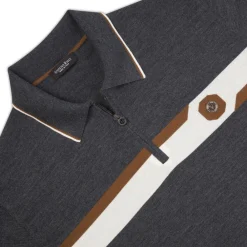 Discount Zip Polo Mens Knitwear