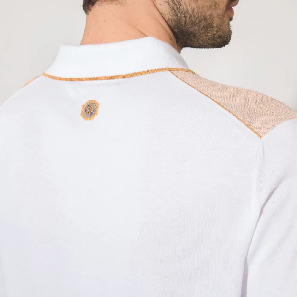 Fashion Zip Polo Mens Last Sizes