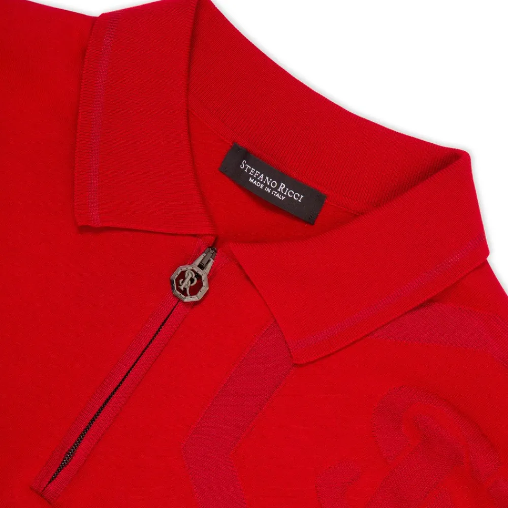 Hot Zip Polo Mens Last Sizes