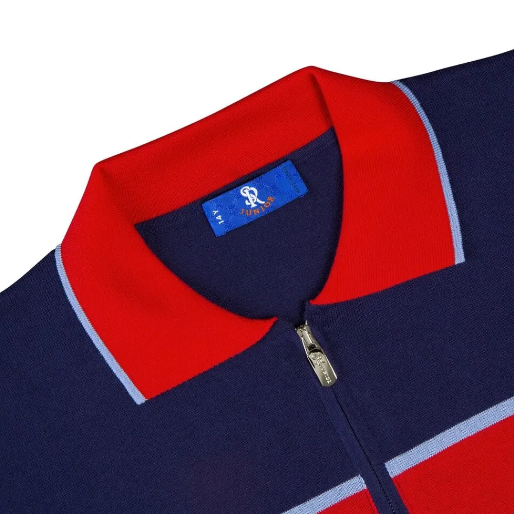 Online Zip Polo Junior Knitwear