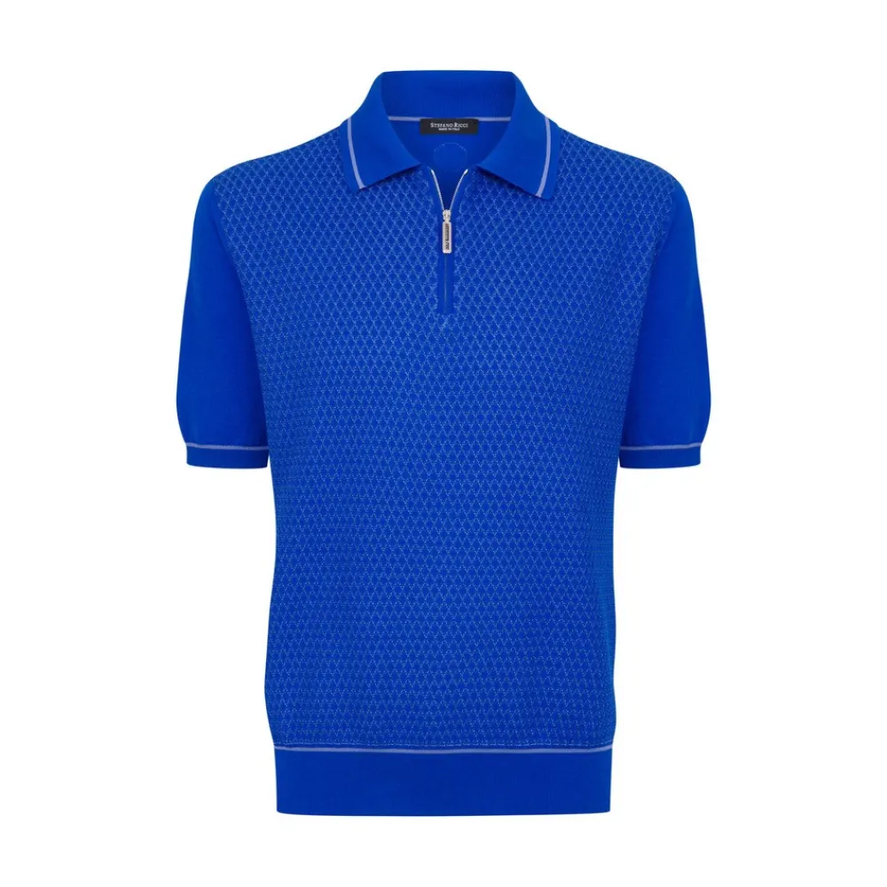Hot Zip Polo Mens Last Sizes