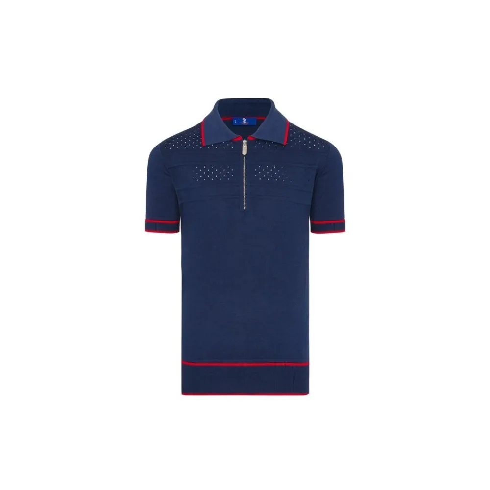 Cheap Zip Polo Junior Knitwear