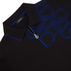 Discount Zip Polo Shirt Mens Knitwear