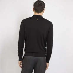 Shop Zip Polo Shirt Mens Knitwear