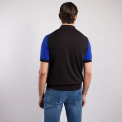 Shop Zip Polo Shirt Mens Knitwear