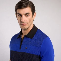 Shop Zip Polo Shirt Mens Knitwear