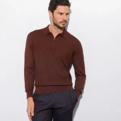 Store Zip Polo Shirt Mens Last Sizes