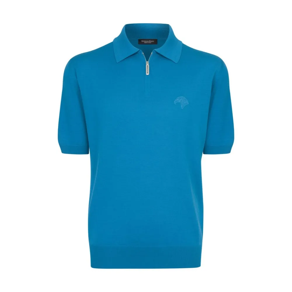 Cheap Zip Polo Shirt Mens Knitwear
