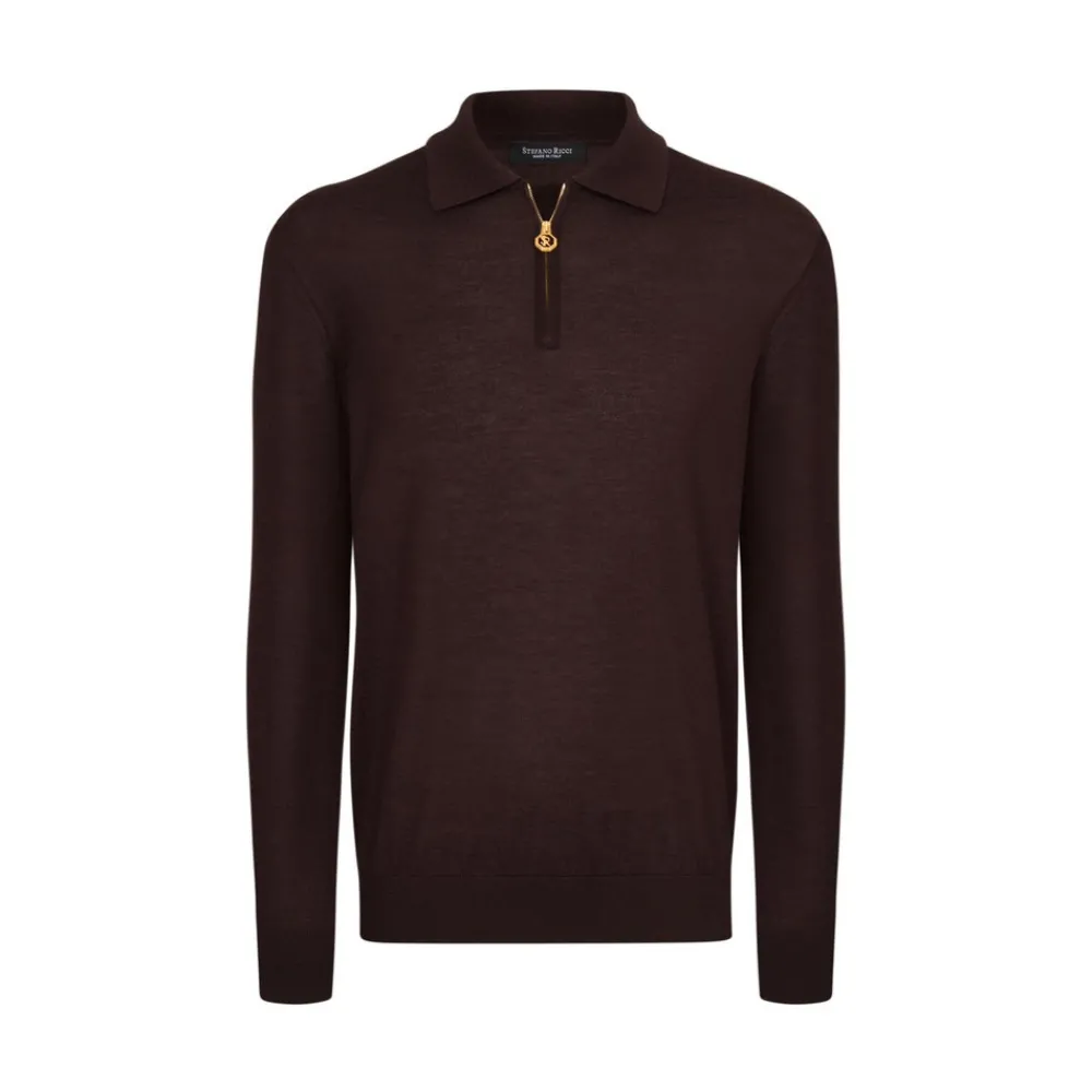 Best Zip Polo Shirt Mens Knitwear