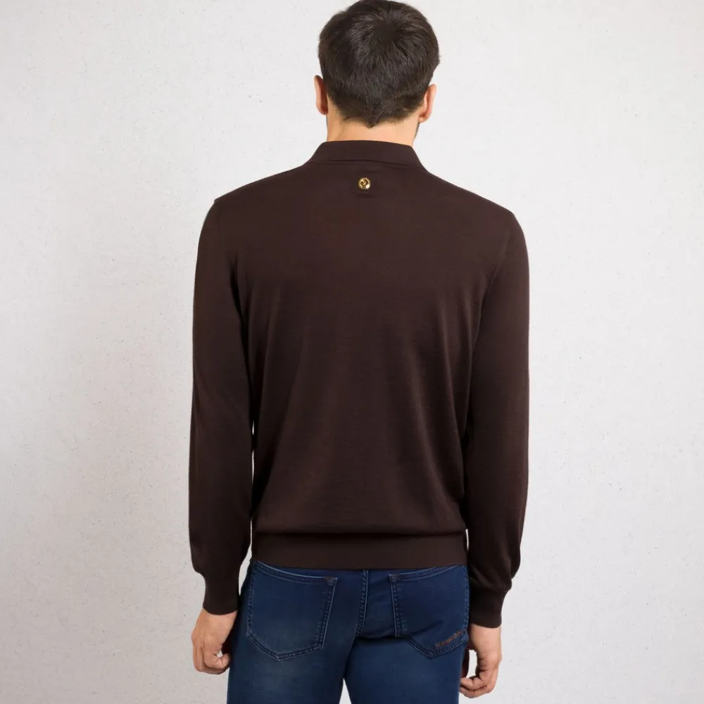 Best Zip Polo Shirt Mens Knitwear