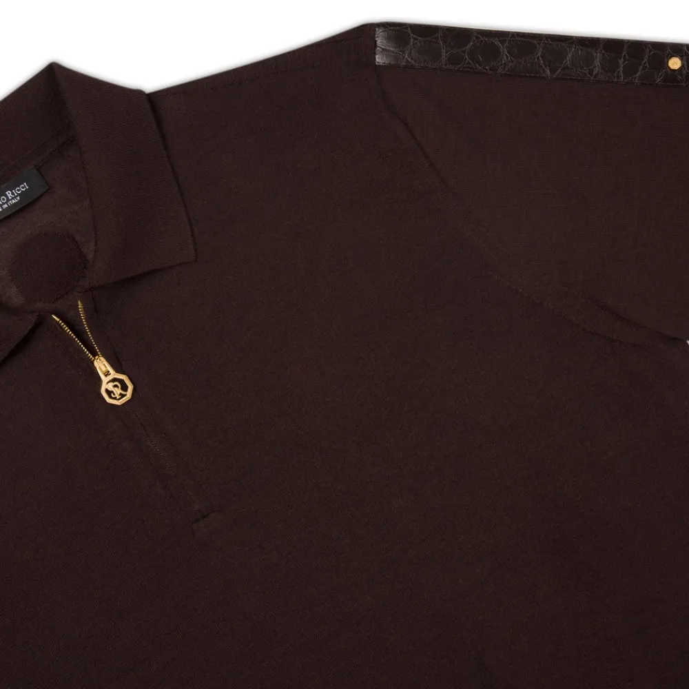 Best Zip Polo Shirt Mens Knitwear
