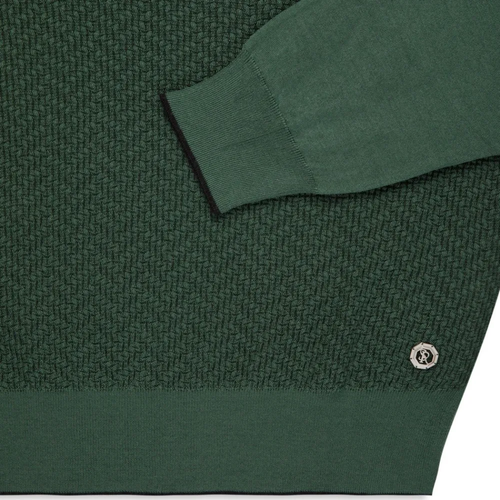 Flash Sale Zip Polo Shirt Mens Knitwear