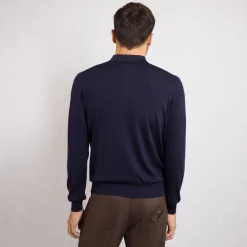Best Zip Polo Shirt Mens Knitwear