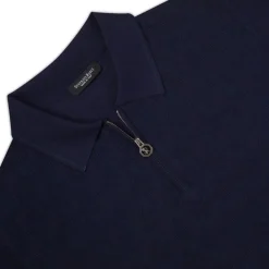 Best Zip Polo Shirt Mens Knitwear